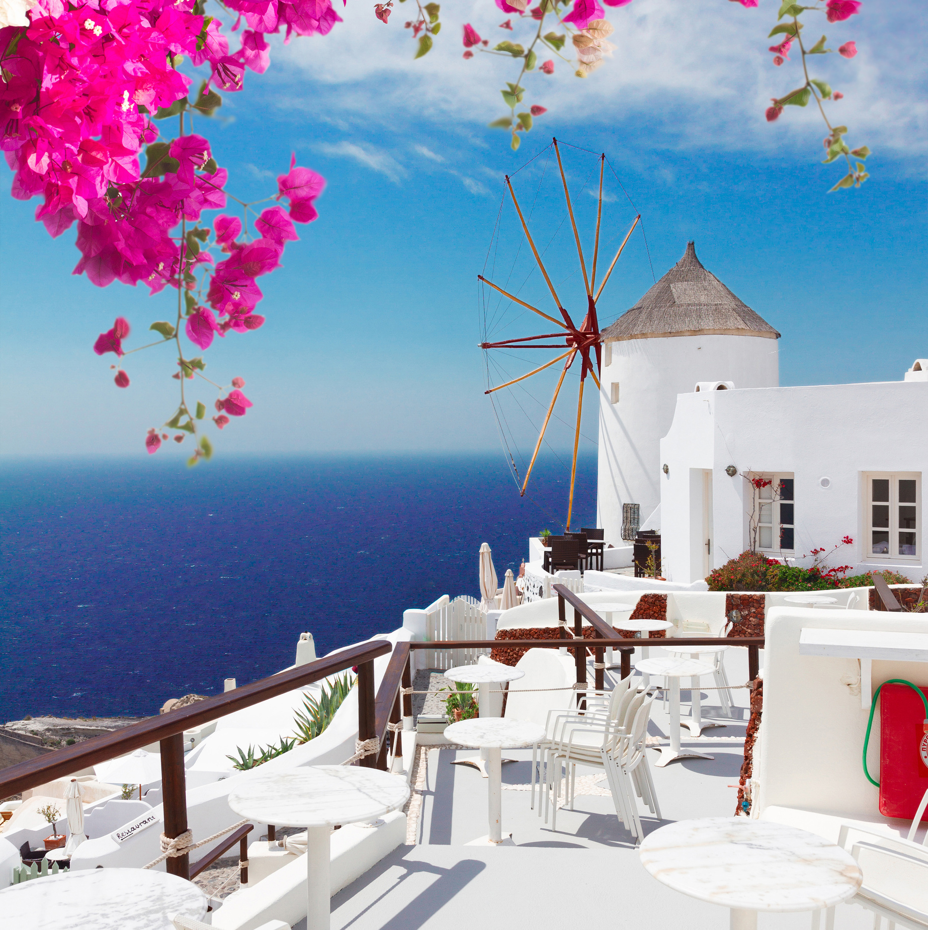 Windmill of Oia, Santorini